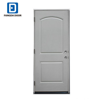 Fangda single leaf steel door best price